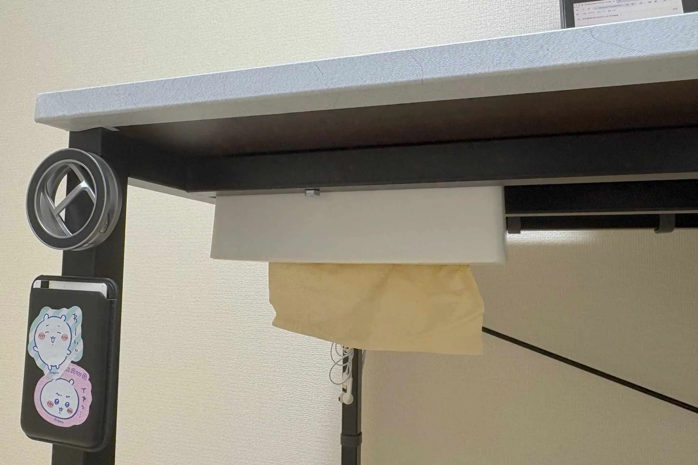 ティッシュはストックしておこう